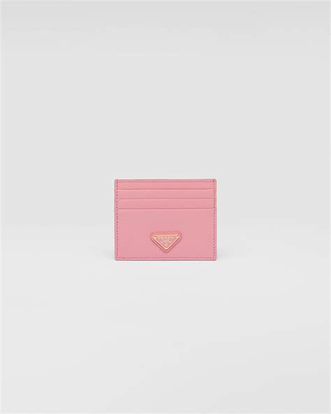 prada card holder pink